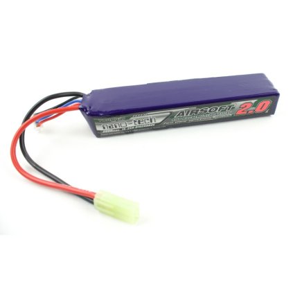 Battery Li-Pol 11.1V/2000mAh Nano-Tech (15-25C) - TURNIGY