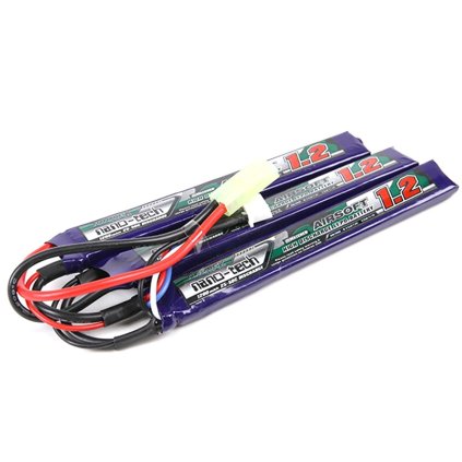 Akumulátor Li-Pol 11.1V/1200mAh Nano-Tech (25-50C) [V-Typ] - TURNIGY