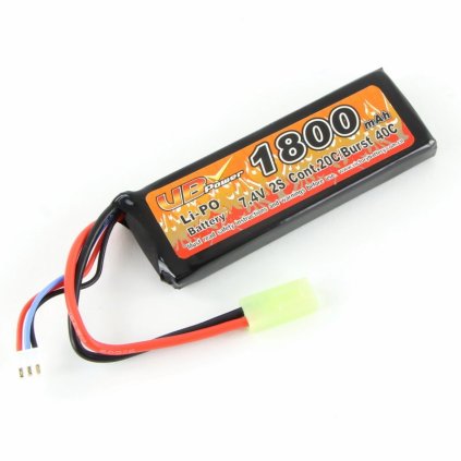 Battery Li-Pol 7.4V/1800mAh Small Pack (20-40C) - VB Power