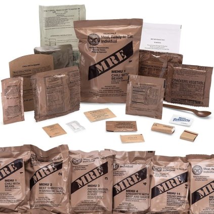 Combat ration MRE Meal Ready to Eat US BDP, KDP original US