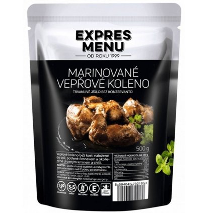 10876 marinovane veprove koleno 2 porce 500g expres menu