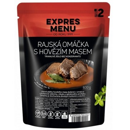 10564 rajska s hovezim masem 2 porce 600g expres menu