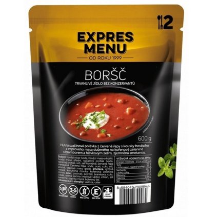 Boršč (2 porce 600g) - Expres menu