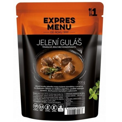 10090 jeleni gulas 1 porce 300g expres menu