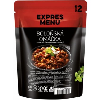 Bolognese sauce (2 portions 600g) - Expres menu