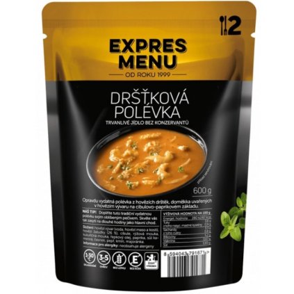 Dršťková polévka (2 porce 600g) - Expres menu