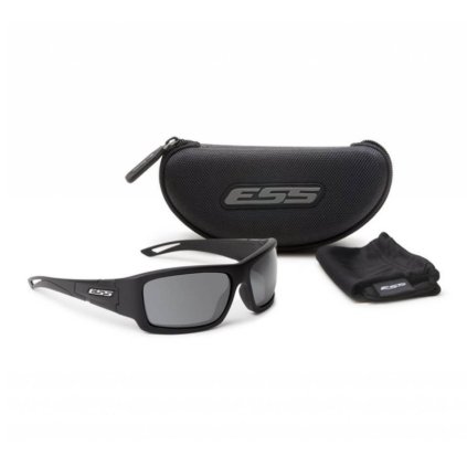 Goggles ESS Credence Black Frame Smoke Gray Lenses (ballistic/shooting) (EE9015-04) - ESS