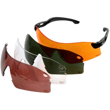 Goggles Venture Gear set (clear, orange, red, smoke) - Pyramex