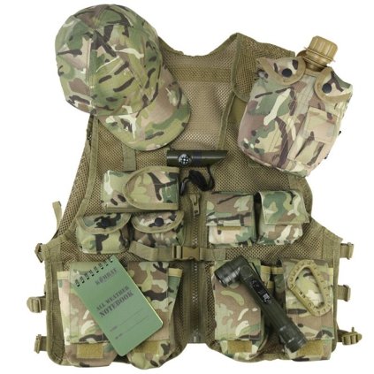 Dětský Adventure Vest Set Kombat UK BTP camo - Kombat UK