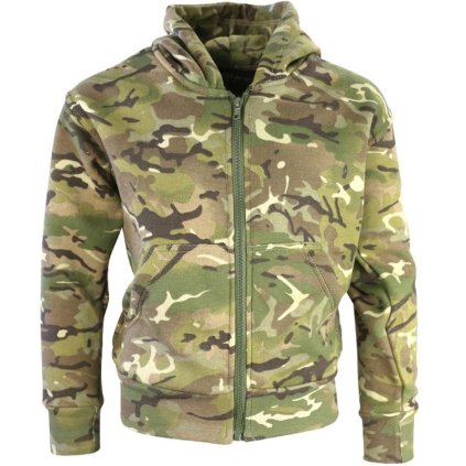 Dětská mikina Hoodie BTP camo - Kombat UK