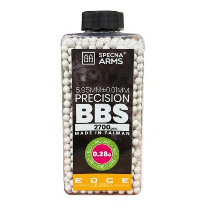 25783 1 airsoft kulicky specna arms edge ultra bio 0 28g 2700bb bile