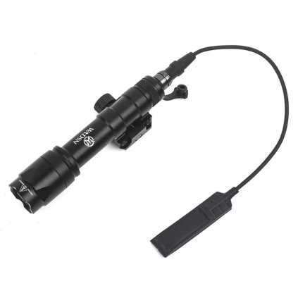 27759 airsoft takticka svitilna m600c scout light s tlakovym spinacem wadsn cerna