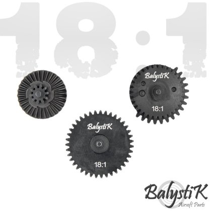 balystik steel cnc gearset torque 181