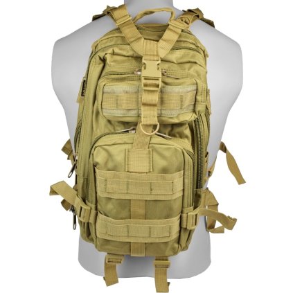 royal tactical backpack 25 liters tan bk 504t