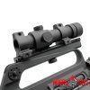 Angry Gun tubusový kolimátor RETRO AG-2000 – Černá
