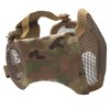 12712 oblicejova maska mesh mask low half s ochranou na usi multicam strike systems