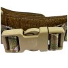 Micro Tactical shooting belt Multicam, plastic buckle - New River