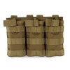 Triple Open M4 Magazine MOLLE Holster - Delta Armory