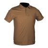 23365 tricko polo tactical quick dry dark coyote mil tec