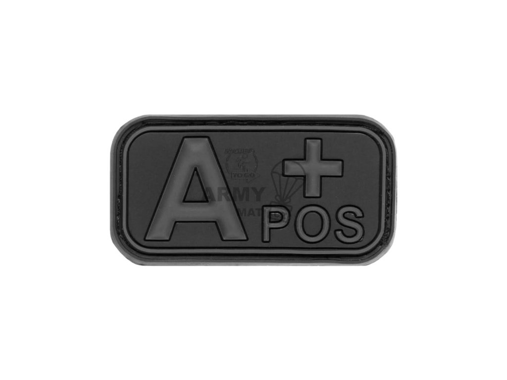 Bloodtype Rubber Patch A Pos