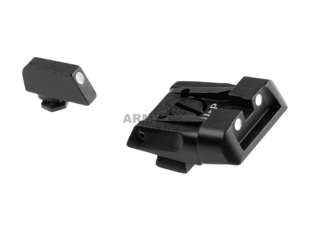 59549 5 30 type carry sights set for glock 17 19