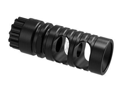 AK47 Two Chamber Muzzle Brake (Barva Black)