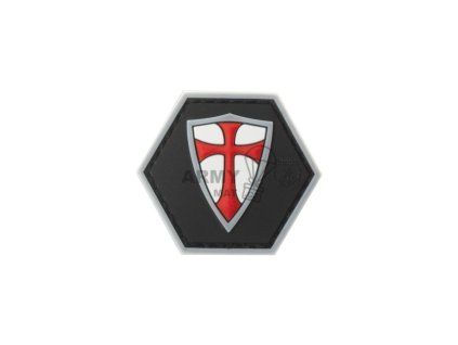 Recte Faciendo Shield Rubber Patch (Barva Multicolor)