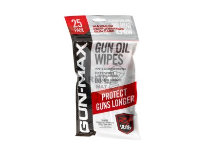 Gun-Max Gun Oil Wipes