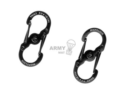 S-Biner Stainless Steel MicroLock 2pcs