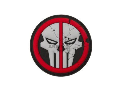 Deathpool Skull Rubber Patch (Barva Multicolor)