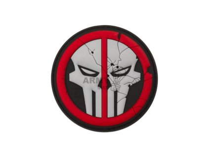 Deathpool Skull Rubber Patch