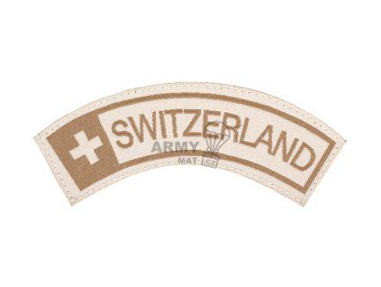 Switzerland Tab Patch (Barva Desert)