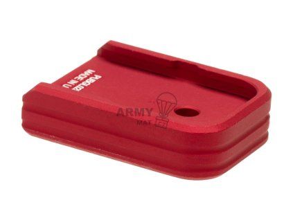 +0 Base Pad for Glock Large Frame (Barva Red)