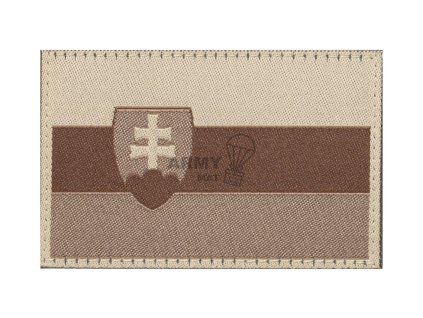 Slovakia Flag Patch (Barva Desert)