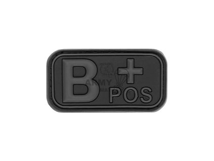 Bloodtype Rubber Patch B Pos