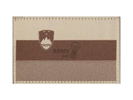 Slovenia Flag Patch (Barva Desert)
