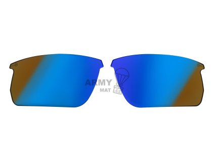 51893 1 helix lens polarized bronze lens blue mirror