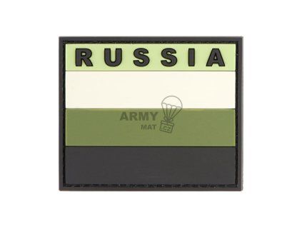 Russia Flag Rubber Patch (Barva Forest)