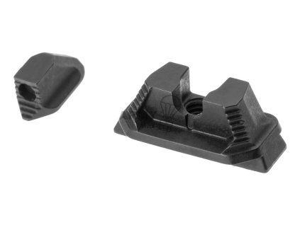 52466 4 iron front and rear sights for glock standard height
