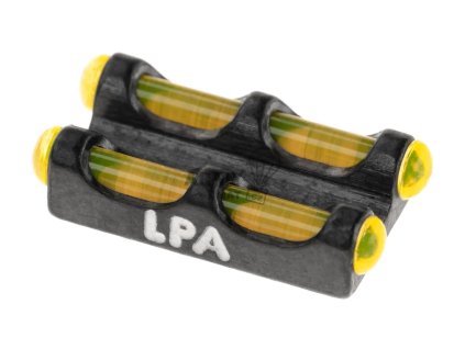 Yellow Twin Fiber Optics Front Sight 2,6 MA Thread