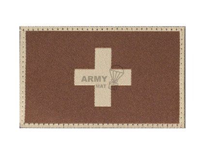 Switzerland Flag Patch (Barva Desert)