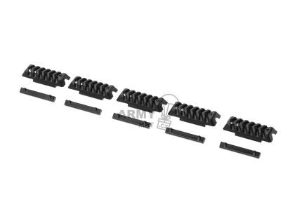 Siegen Rail Cover 5pcs (Barva Black)