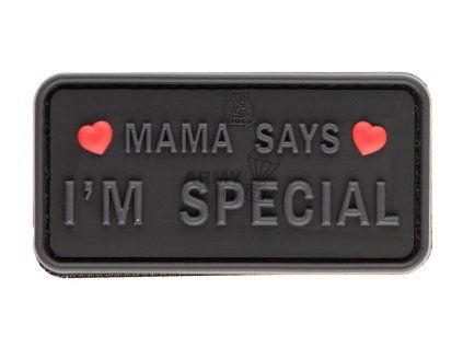 Mama Says I'm Special Patch (Barva Black)