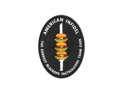 American Infidel Rubber Patch (Barva Multicolor)