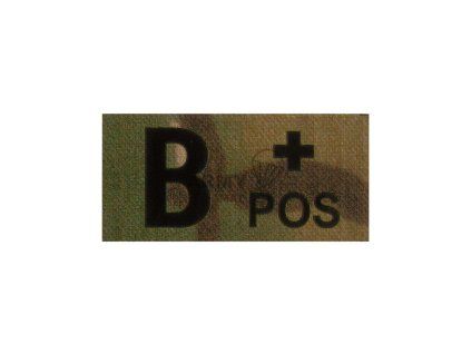 B Pos IR Patch (Barva Multicam)