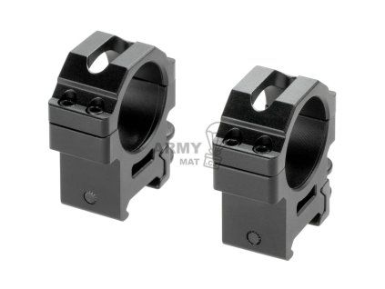 30mm QD CNC Mount Rings Medium (Barva Black)