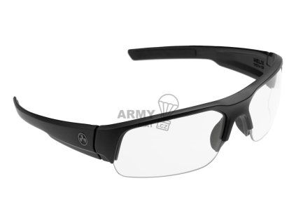 53384 7 helix black frame clear lens