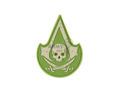 Assassin Skull Rubber Patch