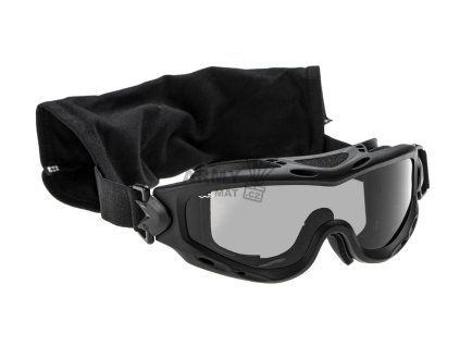 Spear Goggle Grey / Clear / Light Rust (Barva Black)