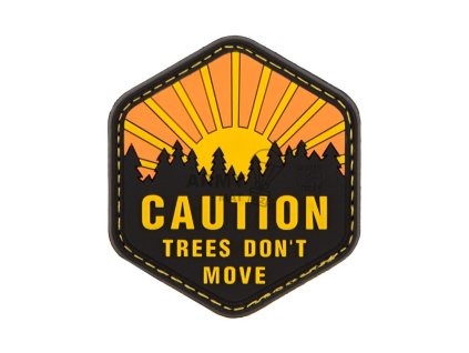 Trees Don't Move Rubber Patch